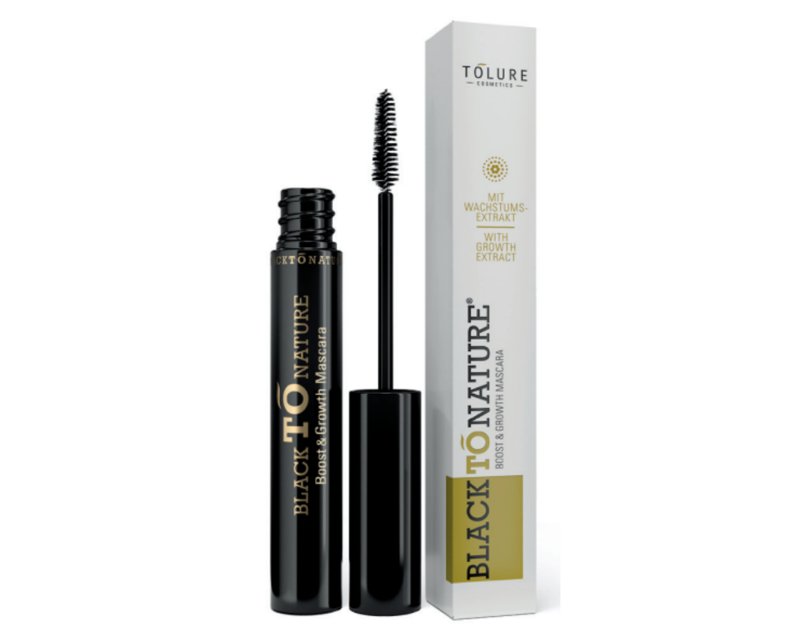 Tolure Boost  & Growth Mascara BlackToNature with Growth Extract