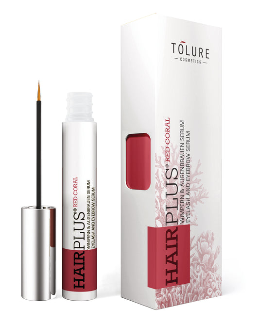Tolure Hairplus Red Coral ® 3ml - Lashes & Eyebrow Serum